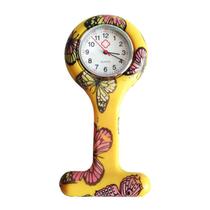 Relógio Para Enfermagem Medicina Silicone Broche Lapela - SUPERMEDY