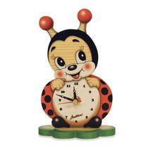 Relogio para quarto infantil joaninha bartolluci italia.
