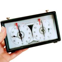 Relógio para Xadrez Analógico a Corda Jaehrig Preto - Cód. 1621 Relógio para Xadrez Analógico a Corda Jaehrig Preto - Cód. 1621