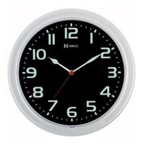 Relógio Parede 28cm Tic-tac Branco Herweg 660016