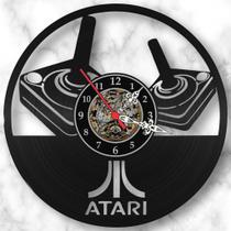 Relógio Parede Atari Videogame Games Nerd Geek Vinil Lp Promoção Relógio Parede Atari Videogame Games Nerd Geek Vinil Lp Promoção