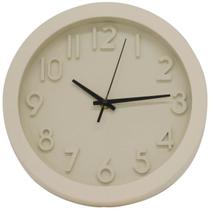 Relógio Parede Branco 25.5X25.5Cm - Tascoinport