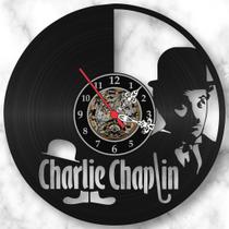 Relogio Parede Chales-chaplin Cinema Mudo Filmes Disco Vinil Promoção