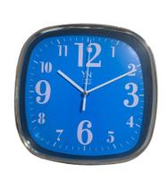 Relógio Parede Cozinha Sala Escritório Moderno Cromado - YN Clock