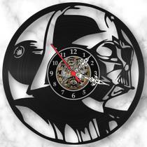 Relogio Parede Darth Vader Star Wars Filmes Disco Vinil Lp Promoção Relogio Parede Darth Vader Star Wars Filmes Disco Vinil Lp Promoção