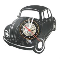Relógio Parede, Fusca, Disco Vinil, Decoração, Presente Relógio Parede, Fusca, Disco Vinil, Decoração, Presente