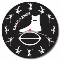 Relogio Parede Kangoo Jump Decorativo Esporte Fitness Academia Presente 30cm - RelóGil