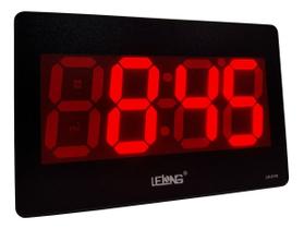 Relógio Parede Mesa Digital Calendário Termômetro Alarme L21 - LUATEK/LELONG