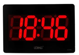 Relógio Parede Mesa Led Digital Calendário Termômetro Alarme - Lelong
