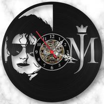 Relógio Parede Michael Jackson Musica Pop Vinil Lp Anos 80 Promoção Relógio Parede Michael Jackson Musica Pop Vinil Lp Anos 80 Promoção