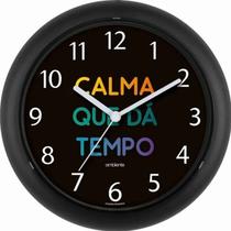 Relógio Parede, Motivacional com Humor "Calma que dá Tempo" Relógio Parede, Motivacional com Humor "Calma que dá Tempo"