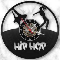 Relógio Parede Música Dança Hip Hop Rap Disco Vinil Lp Retrô Promoção Relógio Parede Música Dança Hip Hop Rap Disco Vinil Lp Retrô Promoção
