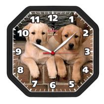 Relógio Parede Octogonal Gama Pet - PLUSHOME