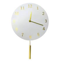 Relógio Parede Pendulo Cozinha Sala Analógico Redondo 30cm