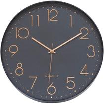 Relógio Parede Preto 35x35cm - Tasco