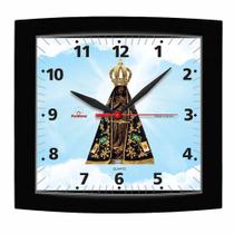 Relógio Parede Quadrado Nossa Senhora - PLUSHOME