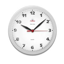 Relógio Parede Redondo Ômega Clássico Branco - PLASHOME