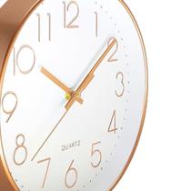 Relogio Parede Rose Gold Silencioso Cozinha Quarto Escritorio Sala Silencioso - Imporiente Relogio Parede Rose Gold Silencioso Cozinha Quarto Escritorio Sala Silencioso - Imporiente