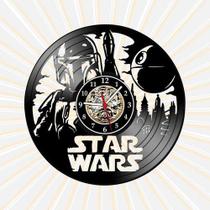 Relógio Parede Star Wars Filmes Series Tv Cinema Nerd Geek Promoção Relógio Parede Star Wars Filmes Series Tv Cinema Nerd Geek Promoção