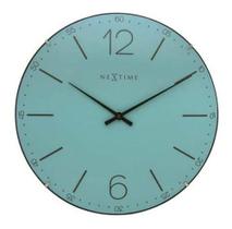 Relógio Parede Turquesa Nextime D=35cm