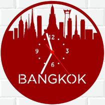 Relógio Parede Vinil LP ou MDF Bangkok