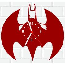 Relógio Parede Vinil LP ou MDF Batman 4