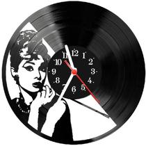 Relógio Parede Vinil LP ou MDF Bonequinha de Luxo Filme