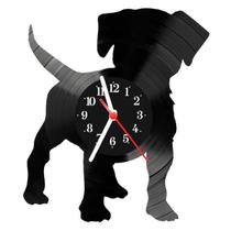 Relógio Parede Vinil LP ou MDF Cachorro 6 - 3D Fantasy