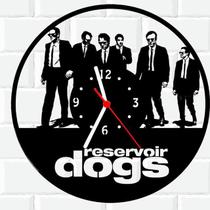 Relógio Parede Vinil LP ou MDF Cães de Aluguel Filme