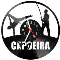 Relógio Parede Vinil LP ou MDF Capoeira - 3D Fantasy