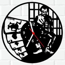 Relógio Parede Vinil LP ou MDF Coringa Batman Vilão 2