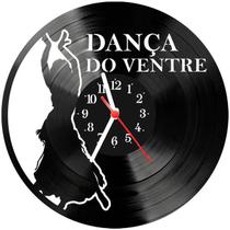 Relógio Parede Vinil LP ou MDF Dança do Ventre