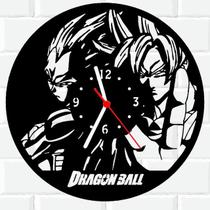 Relógio Parede Vinil LP ou MDF Dragon Ball Z 1