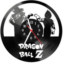 Relógio Parede Vinil LP ou MDF Dragon Ball Z 2