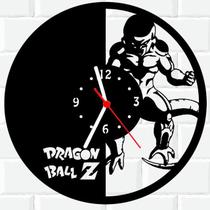Relógio Parede Vinil LP ou MDF Dragon Ball Z 3