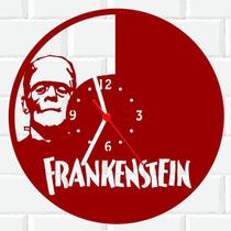 Relógio Parede Vinil LP ou MDF Frankstein Monstro