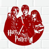 Relógio Parede Vinil LP ou MDF Harry Potter 2