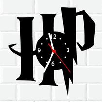 Relógio Parede Vinil LP ou MDF Harry Potter 4