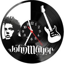 Relógio Parede Vinil LP ou MDF John Mayer 1 - 3D Fantasy