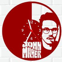 Relógio Parede Vinil LP ou MDF John Mayer 2 - 3D Fantasy