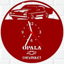 Relógio Parede Vinil LP ou MDF Opala Carro