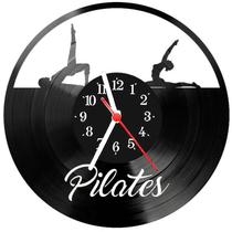 Relógio Parede Vinil LP ou MDF Pilates