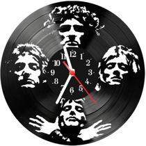Relógio Parede Vinil LP ou MDF Queen Rock Banda 3