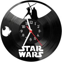 Relógio Parede Vinil LP ou MDF Star Wars 18