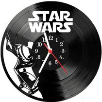 Relógio Parede Vinil LP ou MDF Star Wars 6