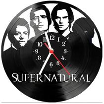 Relógio Parede Vinil LP ou MDF Super Natural Serie 1