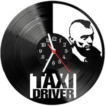 Relógio Parede Vinil LP ou MDF Taxi Driver Filme