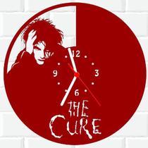 Relógio Parede Vinil LP ou MDF The Cure Rock Banda 2