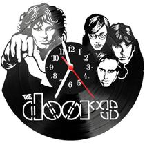 Relógio Parede Vinil LP ou MDF The Doors Rock Banda 1