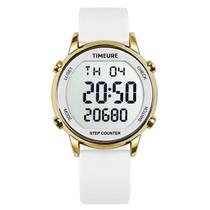 Relógio pedômetro TIMEURE TU-2509 à prova dágua com contador de passos Relógio pedômetro TIMEURE TU-2509 à prova dágua com contador de passos